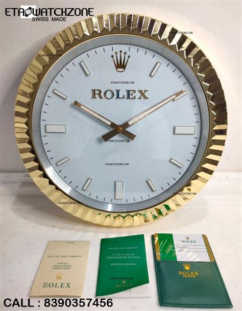 rolex wall clocks|official rolex wall clock.